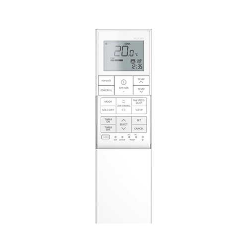 Кондиционер Panasonic CS-XZ20ZKEW-H\CU-Z20ZKE дистанционный пульт