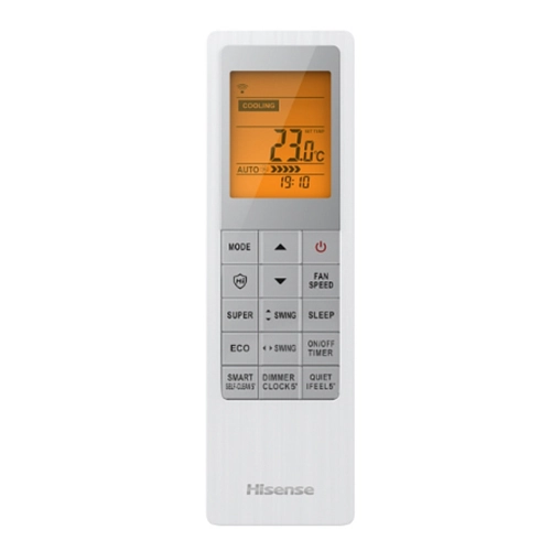 Кондиционер Hisense AS-10UW4RYDTV02G/AS-10UW4RYDTV02W дистанционный пульт