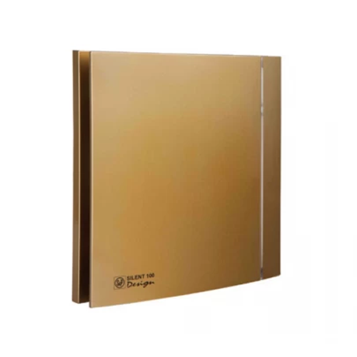 Вентилятор Soler & Palau SILENT-100 CZ GOLD DESIGN - 4C 5210619800 вид по диагонали